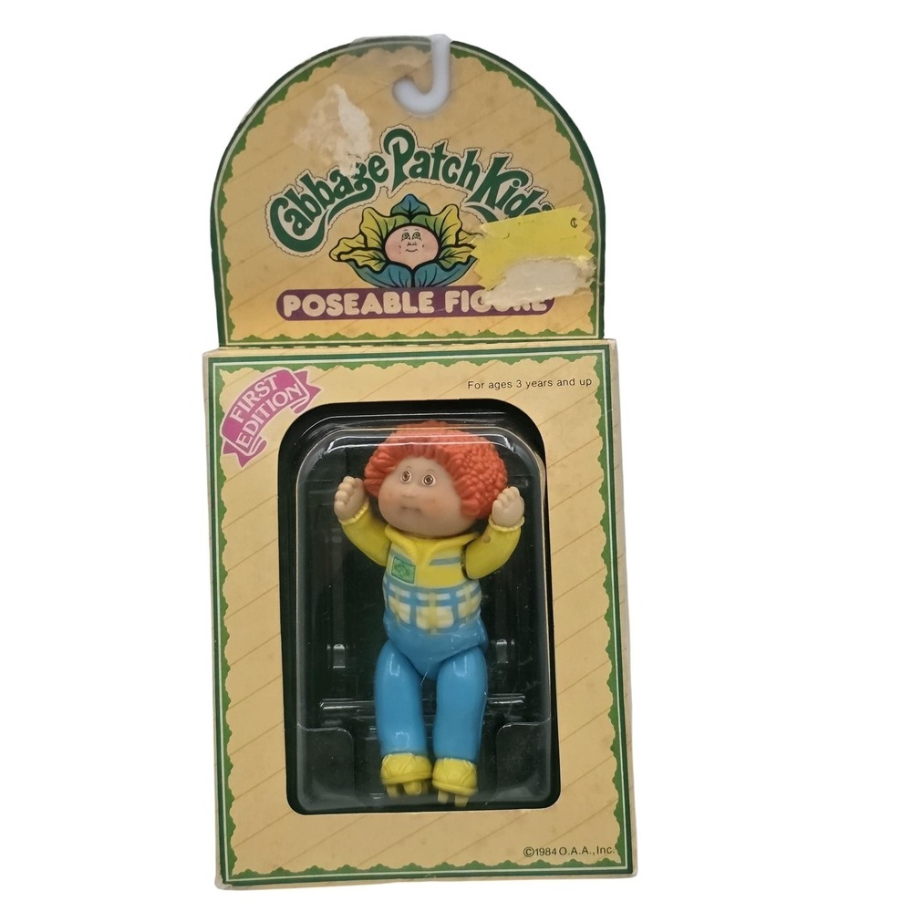 Vintage 1984 Cabbage Patch Kids 3 Inch Poseable Figure 1st Edition‎ Panosh Place